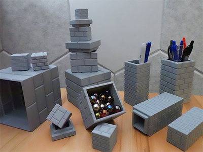 Customizable Brick Block Box | 3D Printy